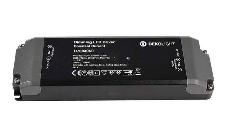 Драйвер Deko-Light D70040NT28-56V 40W IP20 0,7A 862137
