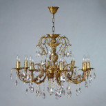 Подвесная люстра Ambiente Alicante 8888/8 AB Tear drop Подвесная люстра Ambiente Alicante 8888/8 AB Tear drop
