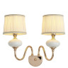 Бра Lumien Hall Макей 1031/2W-GD-WT
