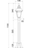 Ландшафтный светильник Maytoni O028FL-01GN