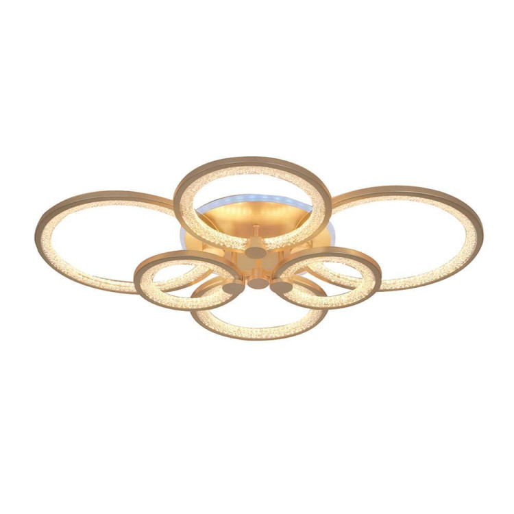 Потолочная люстра Seven Fires Khelmi SF7060/7C-SGD-BL