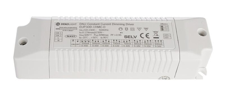 Драйвер Deko-Light DALI Multi CC EUP30D-1HMC-0 9-45V 30W IP20 0,55-0,9A 862144