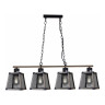 Подвесная люстра Illumico IL1006-4LL-05 BK Wood