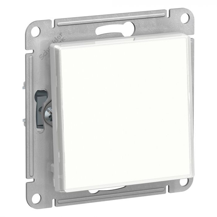Выключатель одноклавишный Schneider Electric Atlas Design Art белый