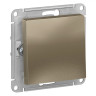 Выключатель одноклавишный Schneider Electric Atlas Design шампань