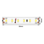 Светодиодная влагозащищенная лента DesignLed 14,4W/m 120120Led/m 2835SMD дневной белый 5M DSG2120-24-NW-65 007783