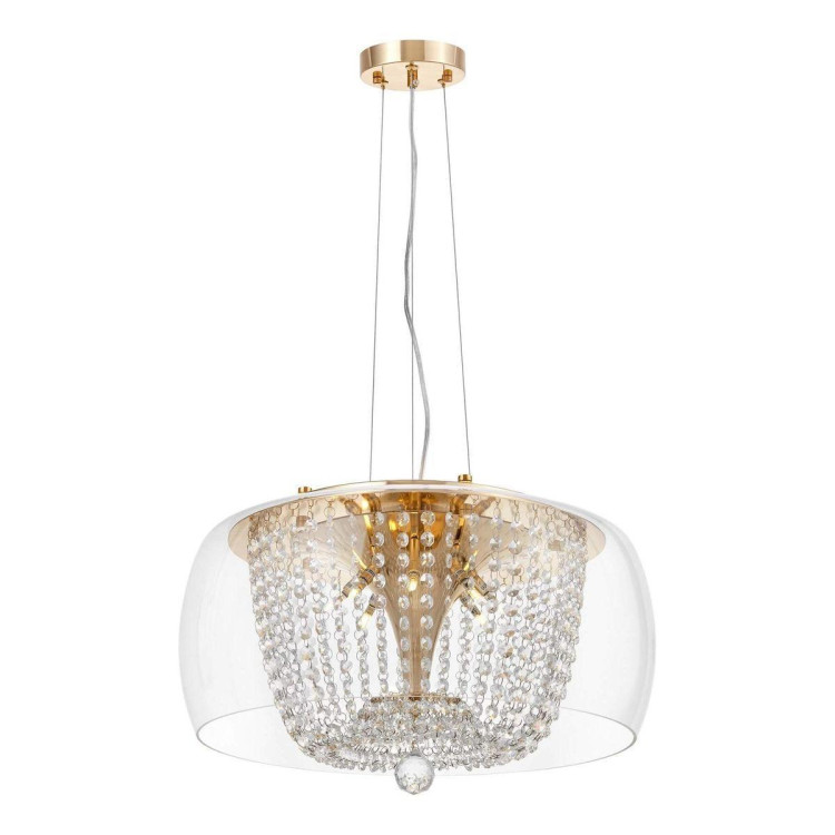 Подвесной светильник Lumina Deco Disposa LDP 7018-500 PR+F.GD Подвесной светильник Lumina Deco Disposa LDP 7018-500 PR+F.GD