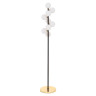 Торшер Lumina Deco Marsiada LDF 6033-9 BK+F.GD Торшер Lumina Deco Marsiada LDF 6033-9 BK+F.GD