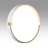 7646/CL PALE SN 189 Светильник пластик/белый/золотой LED 30Вт 4000К D340 IP43 OLIDI WHITE