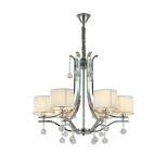 Подвесная люстра Lumina Deco Fontenea LDP 8443-6 CHR Подвесная люстра Lumina Deco Fontenea LDP 8443-6 CHR