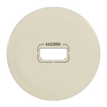 Лицевая панель Legrand Celiane для розеток HDMI, слоновая кость 066288