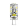 207707203 Лампа Gauss LED G4 12V 3W 240lm 4100K силикон 1/20/200
