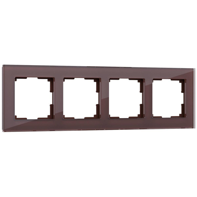 Рамка Werkel Favorit на 4 поста мокко WL01-Frame-04 4690389063770