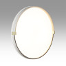 7646/DL PALE SN 189 Светильник пластик/белый/золотой LED 48Вт 4000К D390 IP43 OLIDI WHITE