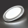 7681/EL COLOR SN 164 Светильник пластик/сер под дер LED 70Вт 3000-6000K D480 IP43 пульт ДУ MAVI WOOD