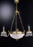 Подвесная люстра Reccagni Angelo L.4651/3+2