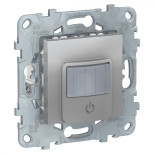 Датчик движения Schneider Electric Unica New с выключателем, алюминий