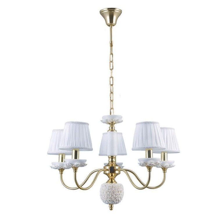 Подвесная люстра Lumien Hall Виви 1023/5H-DGD-WT