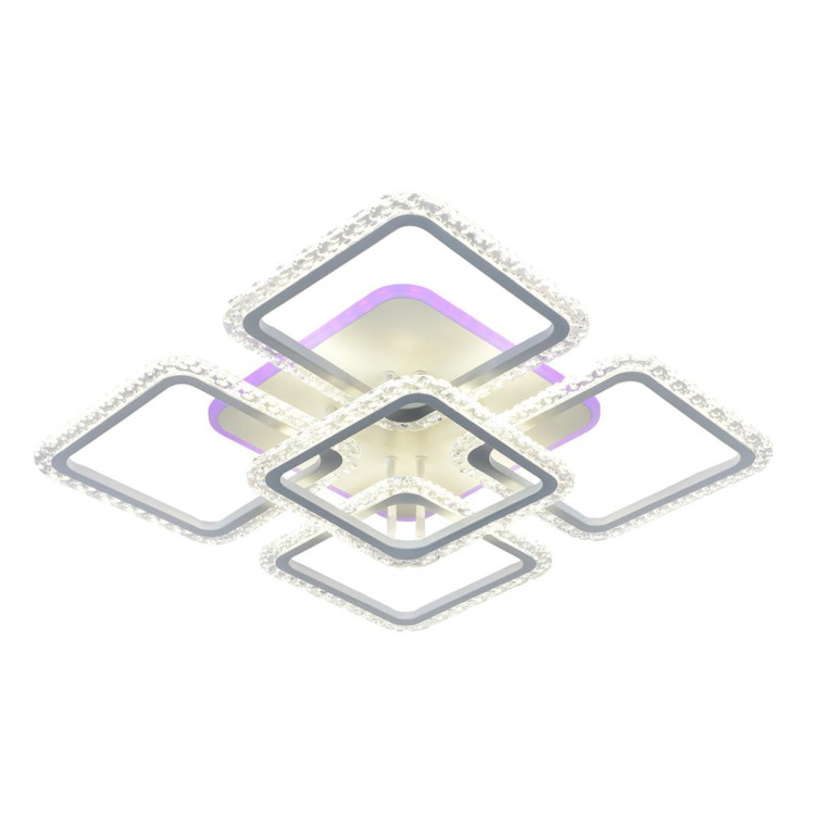 Потолочная светодиодная люстра Profit Light 18029/4+1 WHT