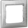 Рамка Legrand Valena Classic на 1 пост, алюминий модерн 770341