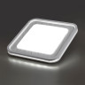 7682/EL COLOR SN 164 Светильник пластик/сер под дер LED 70Вт 3000-6000K 507х507 IP43 пульт ДУ MAVI WOOD