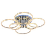 Потолочная светодиодная люстра Profit Light 8024/6 CHR