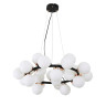 Подвесная люстра Lumina Deco Marsiada LDP 6033-25 BK+MD Подвесная люстра Lumina Deco Marsiada LDP 6033-25 BK+MD