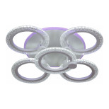 Потолочная светодиодная люстра Reluce 20267-0.3-5+1 WT Потолочная светодиодная люстра Reluce 20267-0.3-5+1 WT