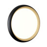 7651/DL PALE SN 141 Светильник пластик/черный/золотой LED 48Вт 4000К D380 IP43 TOFIQ BLACK