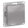 Выключатель одноклавишный Schneider Electric Atlas Design алюминий