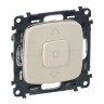 Выключатель под жалюзи Legrand Valena Allure без фиксации, слоновая кость 752030+755146