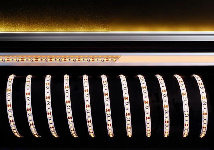Лента светодиодная Deko-Light 3528-120-12V-amber-5m 840234