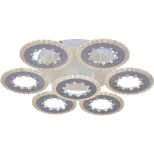 Потолочная светодиодная люстра Reluce 08451-0.3-6+1A WH Потолочная светодиодная люстра Reluce 08451-0.3-6+1A WH