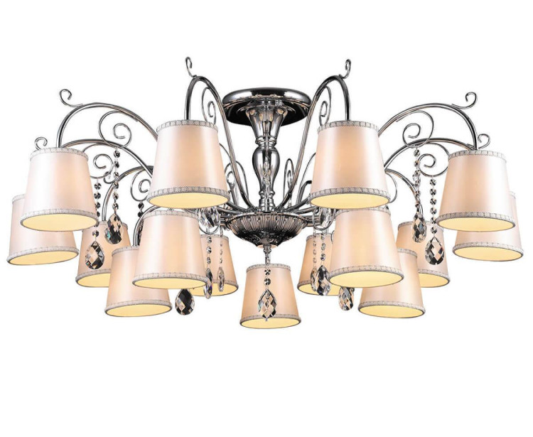 Потолочная люстра Lumien Hall Августа 1009/15C-CR Потолочная люстра Lumien Hall Августа 1009/15C-CR