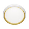 7650/DL PALE SN 141 Светильник пластик/белый/золотой LED 48Вт 4000К D380 IP43 TOFIQ WHITE