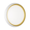 7650/DL PALE SN 141 Светильник пластик/белый/золотой LED 48Вт 4000К D380 IP43 TOFIQ WHITE