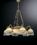  Подвесная люстра Reccagni Angelo L.6306/6+3