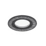 AL014 Светильник Gauss Aluminium AL014 Круг. Черный/Хром, Gu5.3 1/100