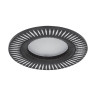 AL014 Светильник Gauss Aluminium AL014 Круг. Черный/Хром, Gu5.3 1/100