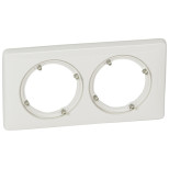 Рамка Legrand Celiane на 2 поста, IP44, белая 069072