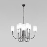 Подвесная люстра Eurosvet Abbey 60164/10 черный Smart