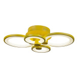 Потолочная светодиодная люстра iLedex Ring A001/4 Yellow Потолочная светодиодная люстра iLedex Ring A001/4 Yellow