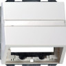 Лицевая панель Gira System 55 розетки информационной чисто-белый шелковисто-матовый 087027