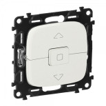 Выключатель под жалюзи Legrand Valena Allure без фиксации, жемчуг 752029+755149