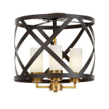 Потолочная люстра Lumina Deco Astila LDP 1242-4 BK+MD Потолочная люстра Lumina Deco Astila LDP 1242-4 BK+MD