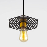 Подвесной светильник Eurosvet 50167/1 бронза/черный