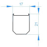 Заглушка Deko-Light End Cap P-EV-03-10 Set 2 pcs 978280