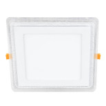 Встраиваемый светодиодный светильник Elektrostandard DLS024 7+3W 4200K a038375