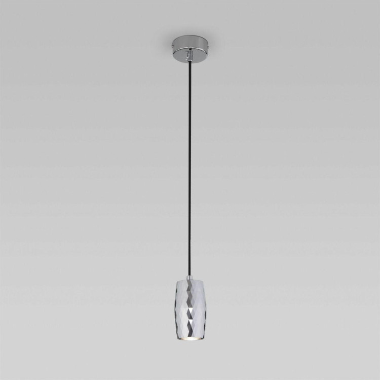 Подвесной светодиодный светильник Eurosvet Bonaldo 50246/1 Led хром