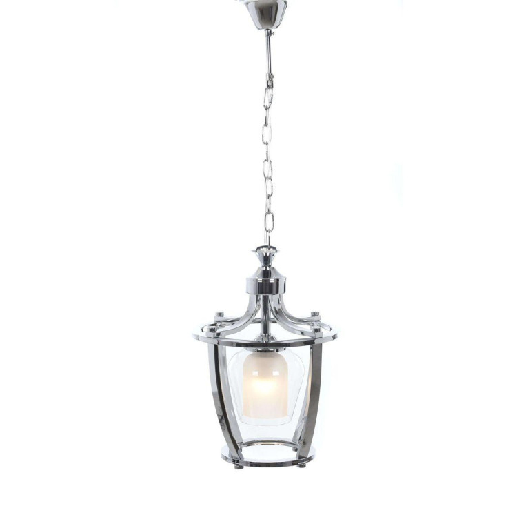 Подвесной светильник Lumina Deco Brooklin LDP 1231-1 CHR+WT Подвесной светильник Lumina Deco Brooklin LDP 1231-1 CHR+WT
